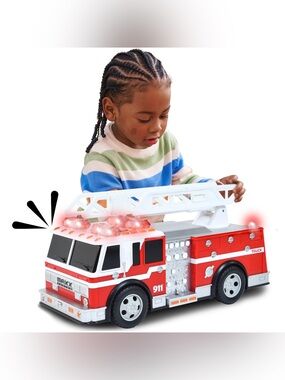 Sunny Days Maxx Action KidsFire Truck Interactive Toy with Extendable Ladder
